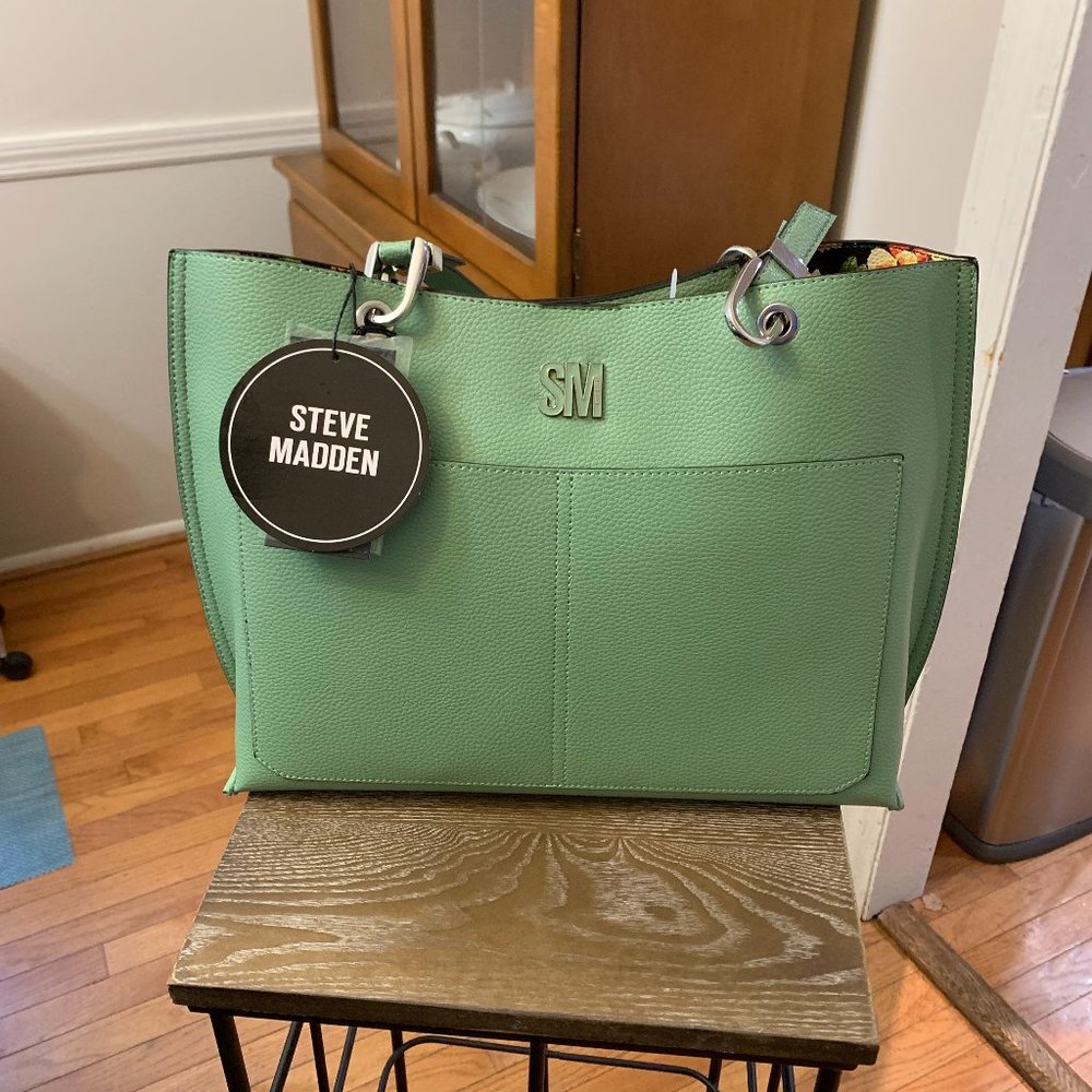 Steve Madden Mint Bdonna Bag w/ Additional Bag Inside NWT